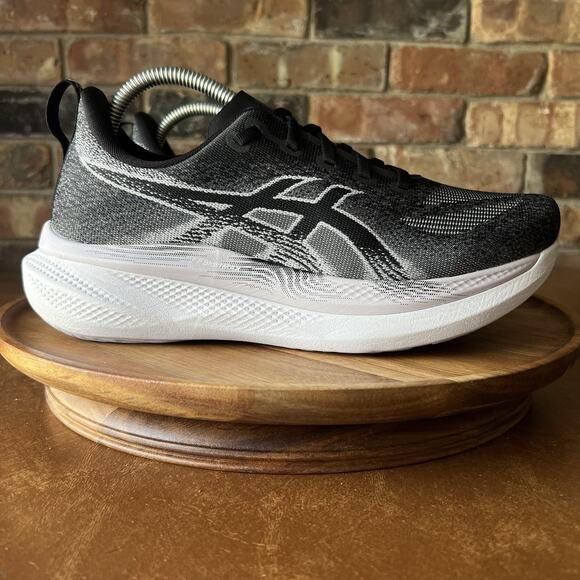 Asics GlideRide Max Women's 10 Lavender Black Max Cushion Running Shoes Sneakers - Picture 9 of 16